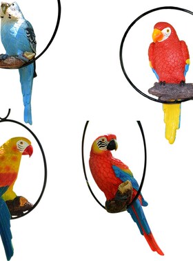 Simulation Resin Parrot Home Decoration Handicrafts Creative
