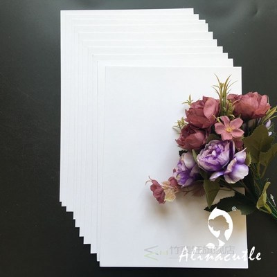 White Smooth Cardstock Paper Card Stock A4 250gsm Paper DIY