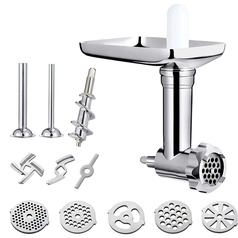 Durable Meat Grinder Accessories for KitchenAid Bench Mixers