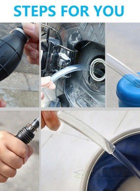 2019 New Siphon Syphon Hose Oil Fuel Transfer Hand Pump For