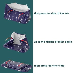 Portable Folding Bathtub for Adult Children Swimming Pool La