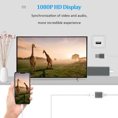 3in1 HDMI Mirroring Cable Phone To TV HDTV Adapter HD 1080P