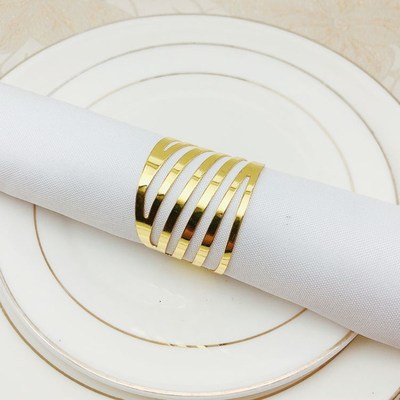12 Pcs Napkin Rings Dinner Table Napkin Holders Napkin Rings