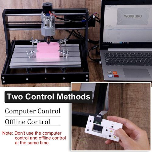 Upgraded CNC 3018 Pro GRBL Control Laser Engraving Machine