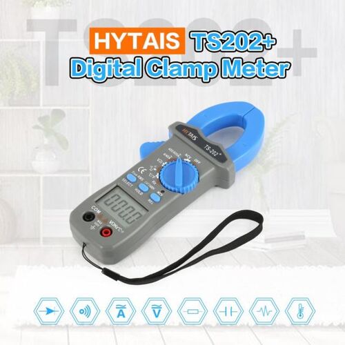 HYTAIS TS202 Digital Clamp Meter True RMS Multimeter AC DC F