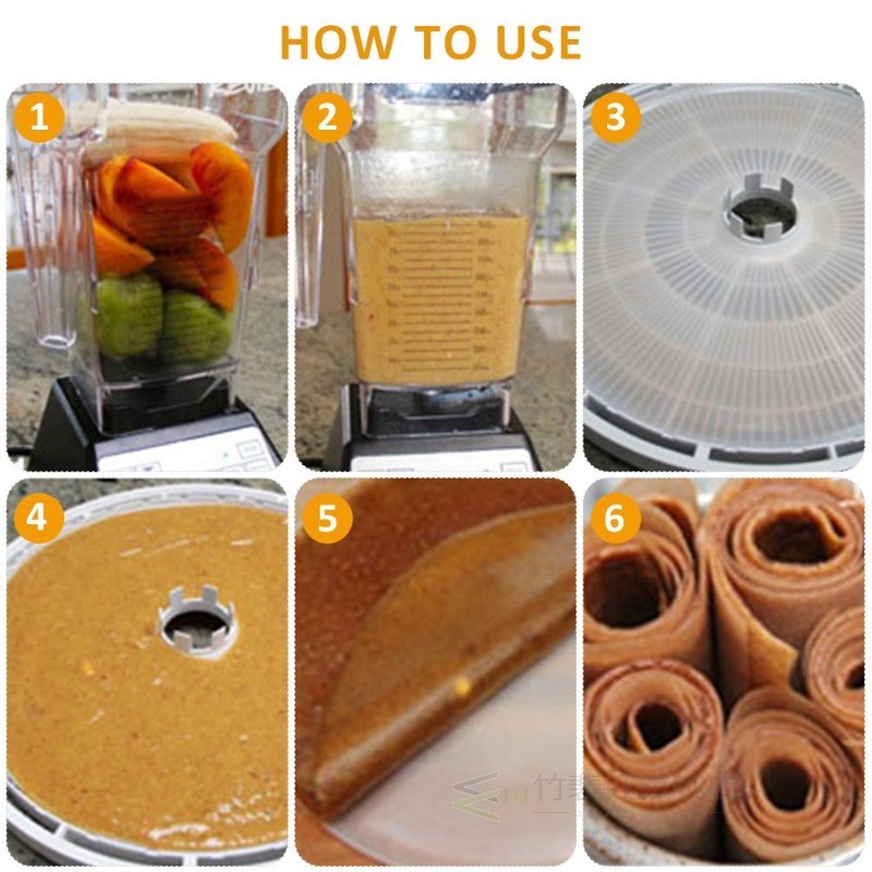 Food Dryer Fruit Roll-p Sheet Fruit Dryer Dehydrator Accesso