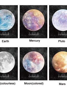 30 Sheets/pc Creative Planet Memo Pads y Notes School Office