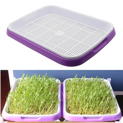 Double Layer Bean Sprouts Hydroponic tray Seedling Tray Plan