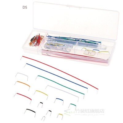 140pcs/set Solderless Breadboard Jumper Cable Wire Kit Diy S