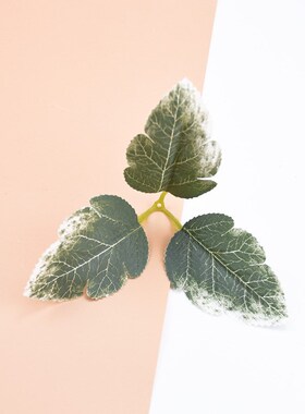 10/30 Pieces Silk green leaf artificial plants wholesale wed