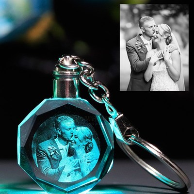 Customized Souvenirs Gift Decoration Heart Shape K9 Crystal