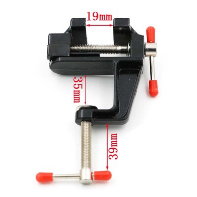 High quality Aluminum mini table vise small bench  flat plie
