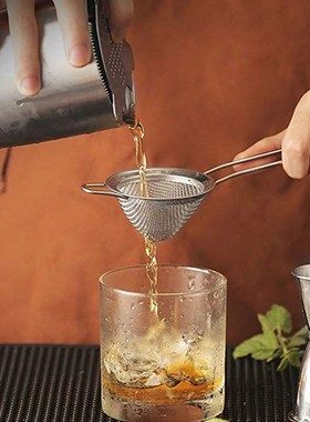 4 Sizes Stainless Steel Fine Mesh Cocktail Strainer Colander