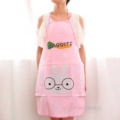 1pcs Waterproof Kitchen Apron Lovely Cartoon Fruits Apron An