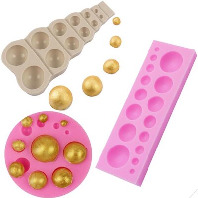 Hemisphere Silicone Cake Mold Chocolate Molds Large Small Mu
