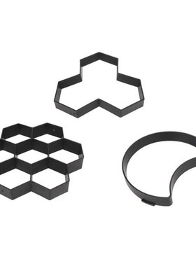 Plastic Manually Paving Cement Brick Concrete Moulds DIY Pat