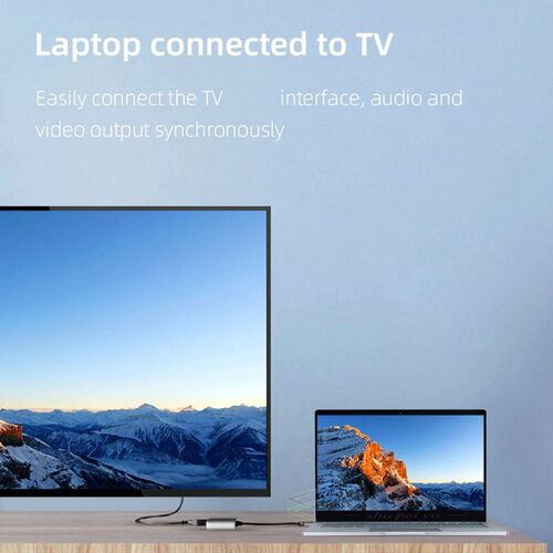 High Quality USB 3.0 To HDMI-Compatible VGA Adapter 4K Multi