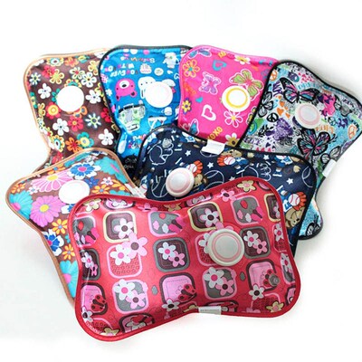 *Rechargeable Electric Hot Water Bottle Hand Warmer Heater B