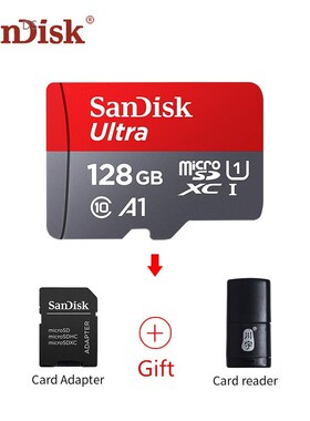 Original SanDisk Micro SD Card 128GB 32GB 64GB 16GB ltra TF