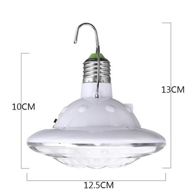 E27 300W Rechargeable 22LED Bulb Lamp Remote Control Solar C