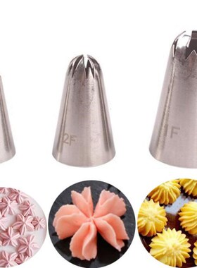 #1F#2F#3F Cherry Flower Icing Piping Nozzles Piping Tips Sta