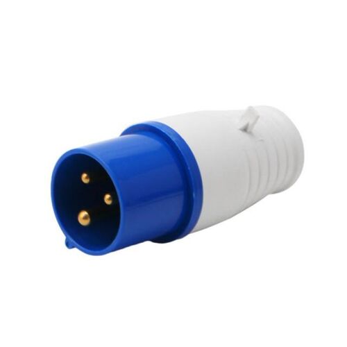 16A 3Pin Industrial Plug 220-250V Waterproof IP44 2P+E 3 Pha