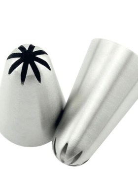 Large Size Flower Cream Cookie Nozzle Decorating Tips Icing