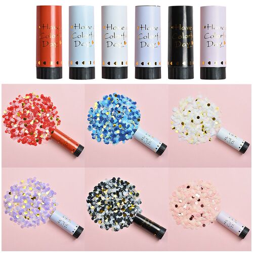 Spring  Confetti Cannon Air Compressed Poppers Wedding Confe