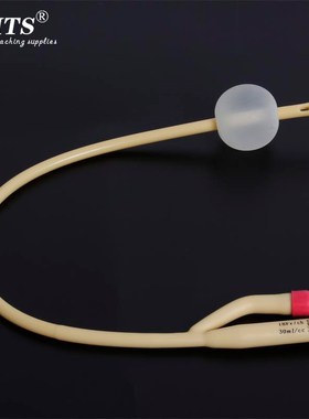 10pcs Latex Foley Catheter 2 Way Silicone Coated Plastic Val