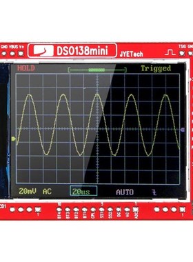 Tech Mini Digital Oscilloscope DIY Kit  Parts Pre-soldered E