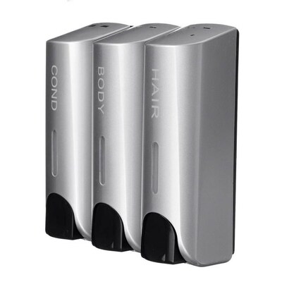 1/2/3 Bottle Soap Dispenser Wall-mount Shower Bath Shampoo D