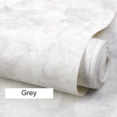 Modern Plain Color Imitation Marble Pattern 3D Embossed Wall