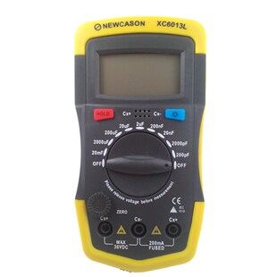 Digtital Capacitance Meter XC6013L Capacitor Tester mF uF Ci