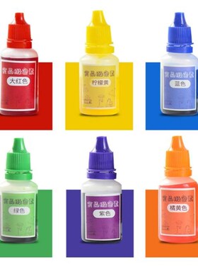 6pcs 25ml Liquid Pigment DIY Handmade Scented Candle Colorin