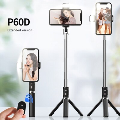 3 in 1 Tripod Monopod Bluetooth Selfie Stick Live Broadcast