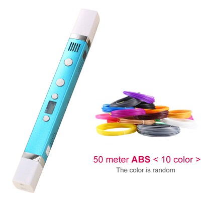 3D Pen LED Screen Smart 3D Printing Pen Mobile Power Supply