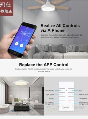 SONOFF iFan03 Wifi Smart Fan Switch Celling Fan/Light Contro