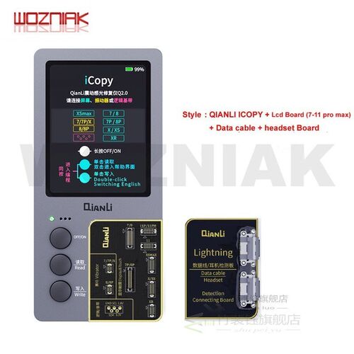 QIANLI iCopy Plus 2.1 LCD Screen Photometer  iphone 7 8 8P X