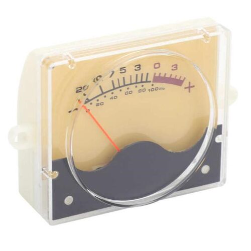 High Accuracy VU Meter DB Level Header with Backlight Audio