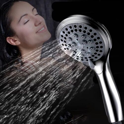 Bathroom Rainfall Rain Shower Head 5 Mode Nozzle Filter For