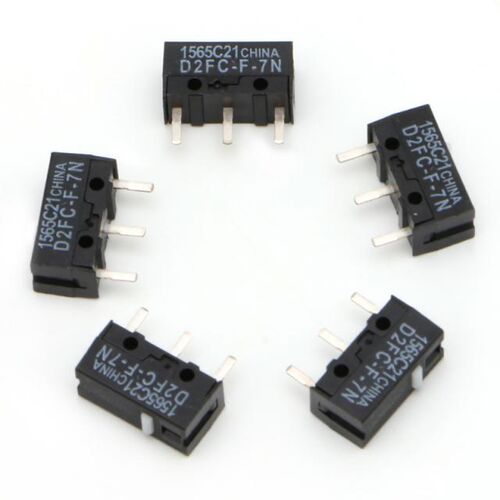 5 Pcs Mouse Micro Switch D2FC-F-7N Button Fretting Replaceme