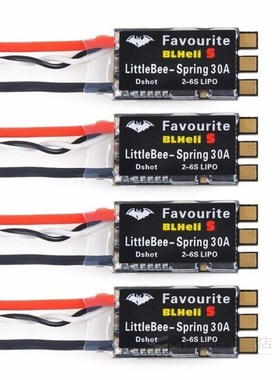FVT LittleBee 30A BLHeli_S SPRING 2-6S Little Bee 30A ESC DS