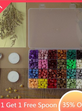600Pcs/box Sealing Wax Beads Stamp Wax Seal Beaded Waxes for