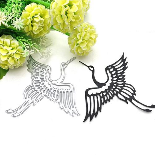 2021 New Flying bird Metal Cutting Dies Stencil Die Cut Scra