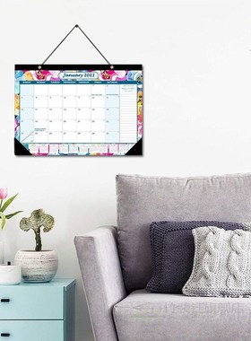 Desk Calendar 17Inch x 12Inch Large Monthly Wall Hang Calend