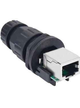 Nylon RJ45 Interface Connector Pluggable Transposon IP68 Net