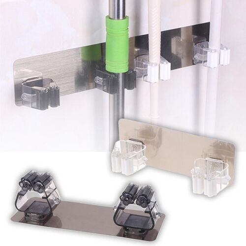 New Hot Wall Mounted Mop Organizer Holder Brush Broom Hanger
