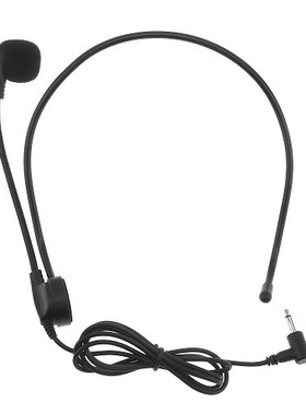 Universal Portable 3.5mm Mini Wired Headset Microphone Lapel
