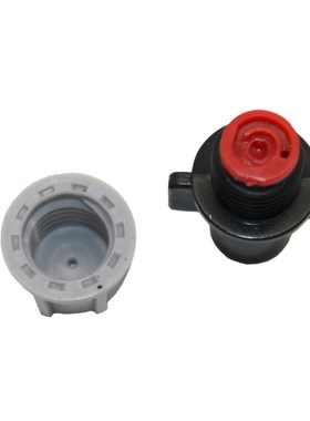 10 PCS Gray spray nozzle With 4 / 7mm Tee Apply Watering Spr