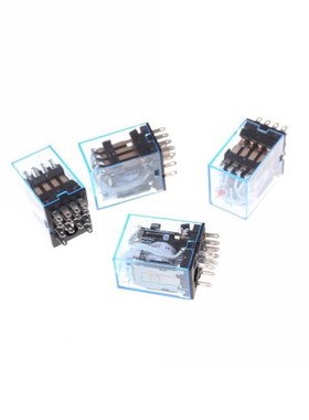 LED MY4 General Purpose Relay 14pins relais 12V 24V 110V 220